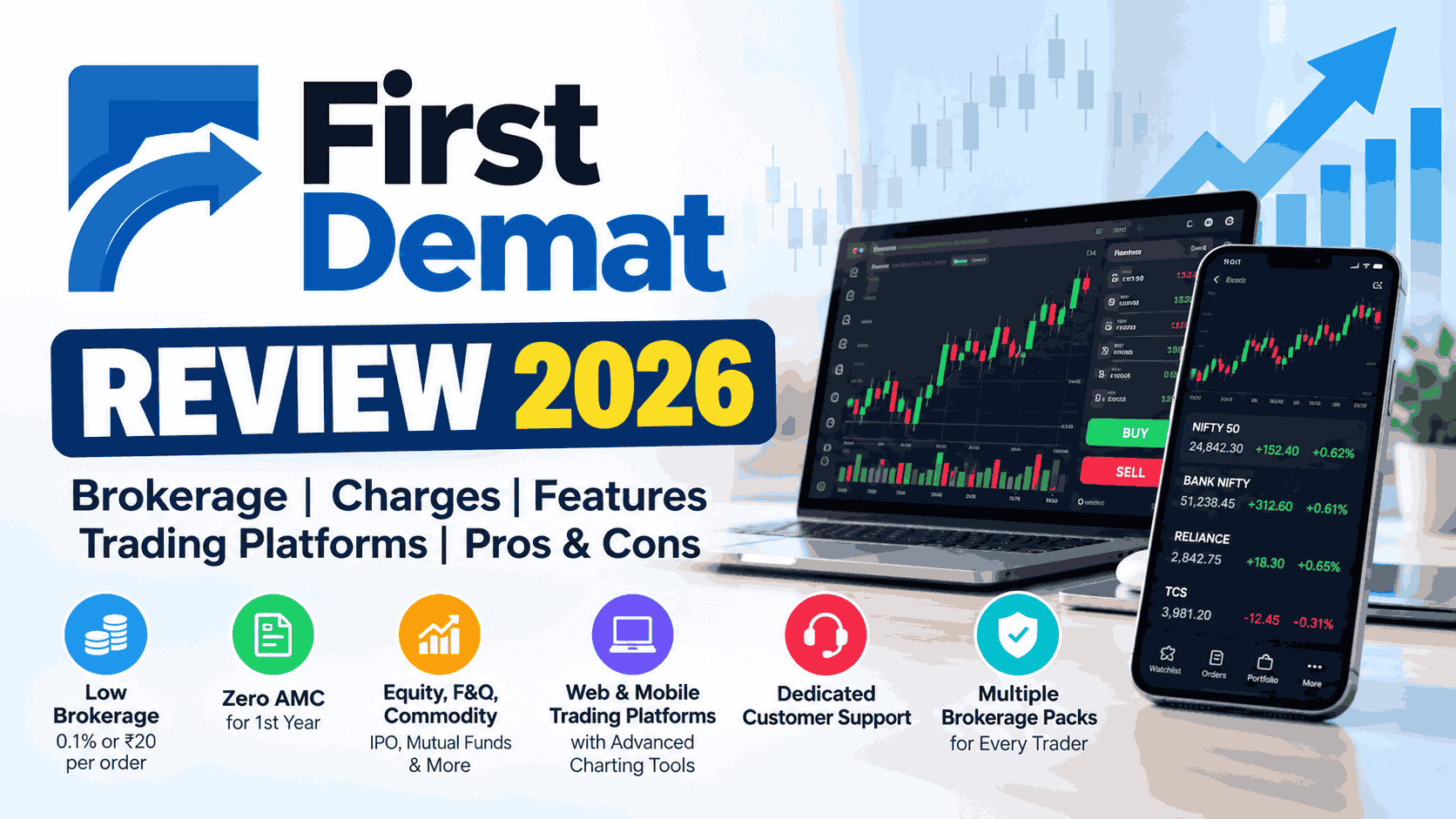 First Demat Review 2026 Brokerage Charges, Trading Platforms & Features
